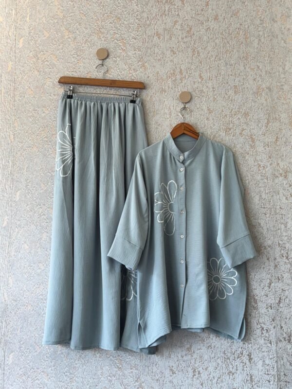 Eid Special Embroidery Skirt with Beautiful Top - Image 3