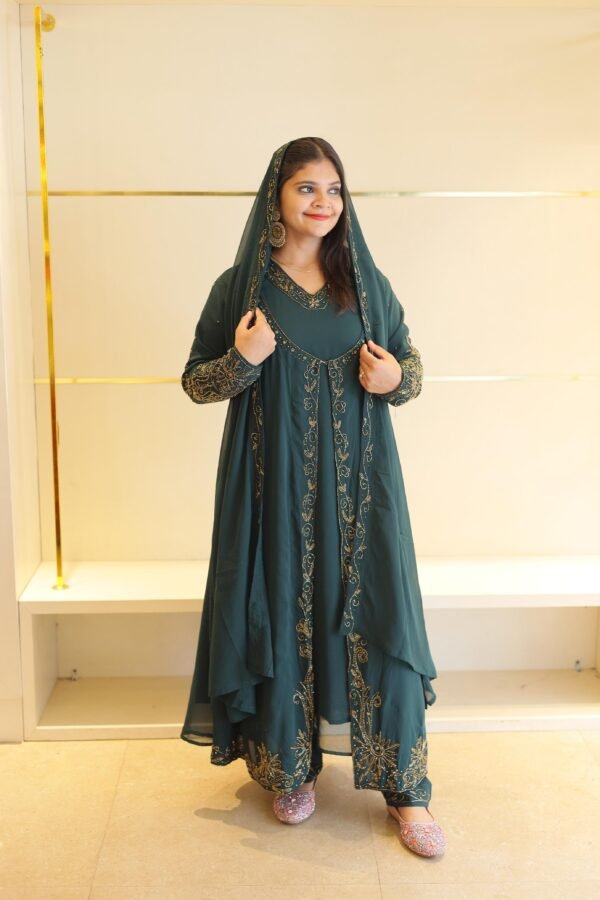 Eid Special Heavy Handwork 3-Piece Salwar Set