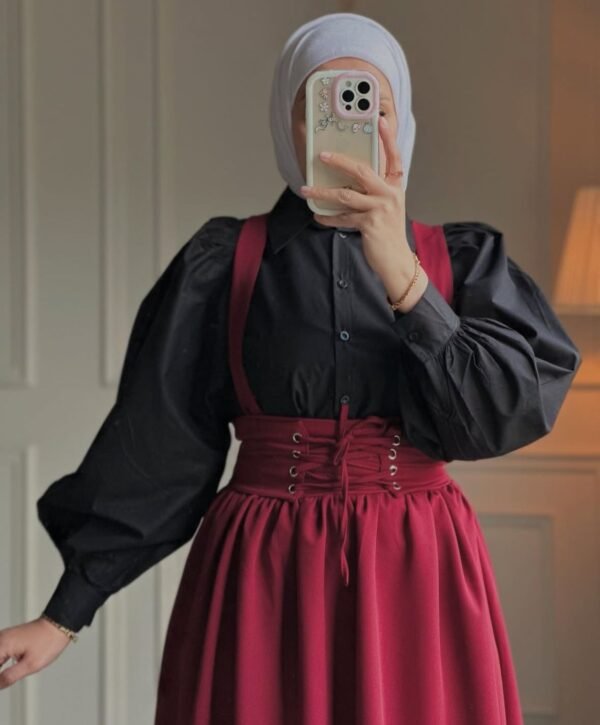 Shirt with Pinafore Set - Image 3