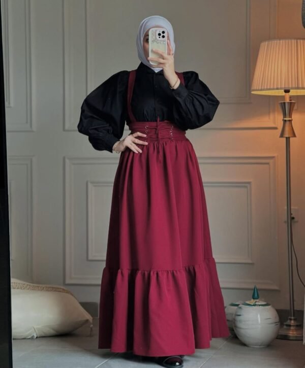 Shirt with Pinafore Set - Image 4