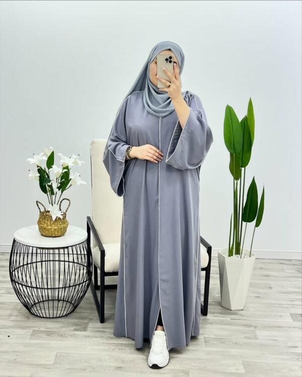 Abaya with Normal Shawl - Image 2